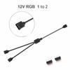 ARGB SYNC Splitter 1V 1 Pin 11V 1 Pin 1 to 1/1/1/1 11CM Mainboard ARGB Extension Cable with Protective Cap for Computer Chassis