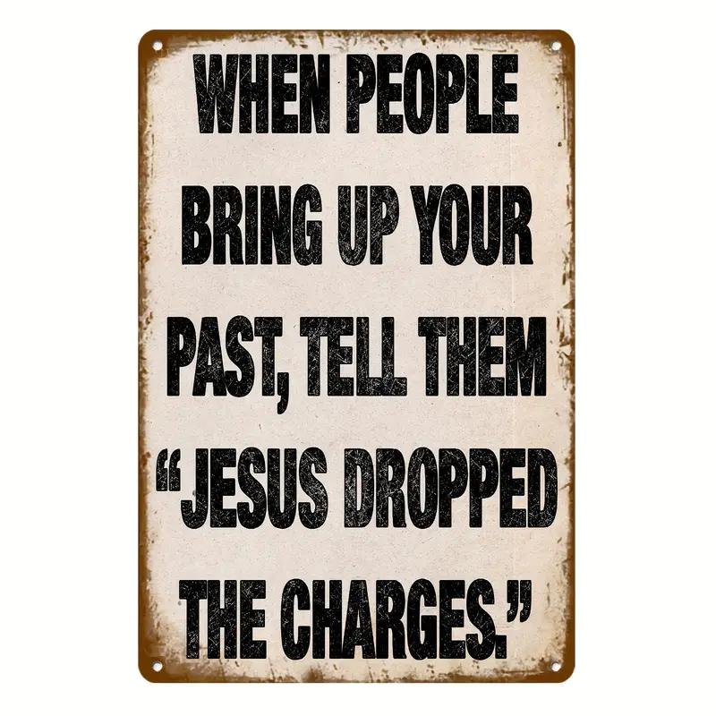 Humorous Satirical Phrases Aluminum Sign Vintage Metal Sign For Home, Cafe Bar Club, Garage, Spaces LivingRoom Wall Decor