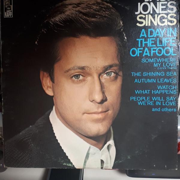 Виниловая пластинка JACK JONES Jack Jones Sings KL1500 Kapp Records 1966 Канада Поп Б/у
