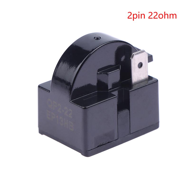 1 Stück Kühlschrank PTC Starter Relais 1/2/3/4 Pins Kompressor Überlastschutz Kühlschrank PTC Startrelais Zubehör