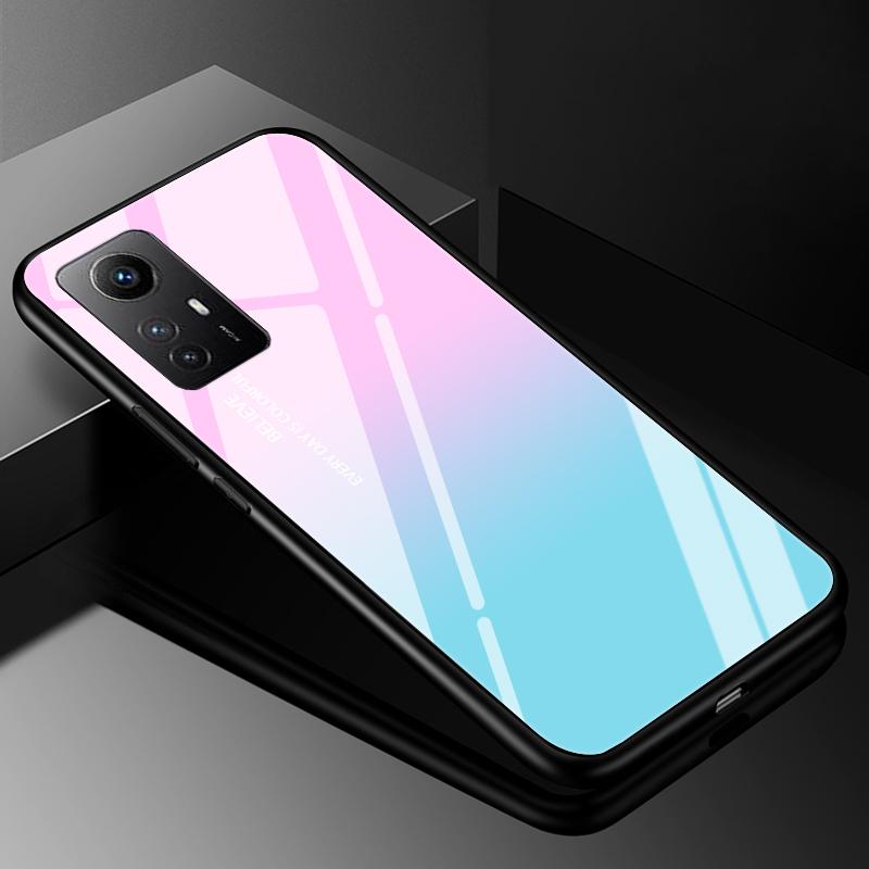 

Загартоване Скло Чохол для Xiaomi 12T 13T Pro Кришка Жорсткий Чохол для Xiaomi Mi 11 10 T Pro 10t 12 12x 12t 13 Lite 5G Чохол ТПУ Бампер For Mi 11T