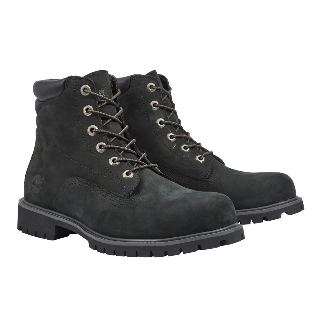 Timberland Albarn Waterproof Black Size 6-inch Lace-Up Boots, Men's, Nubuck, 12.0 / 30.0cm (TB16939R0011)