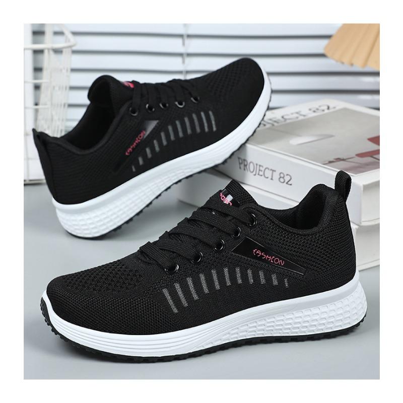 Damen Sommer Neuer Stil Schuhe Atmungsaktive Mesh-Schuhe für Outdoor-Wear Vielseitige Weiche Sohle Nicht Ermüdende Sportschuhe