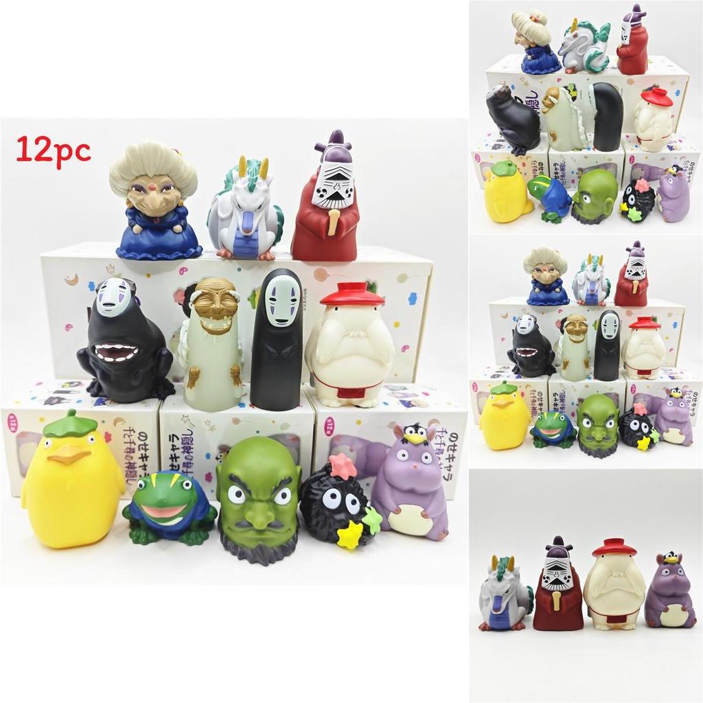 Spirited Away No Face Man Figure With Abs Material For Anime Collectors