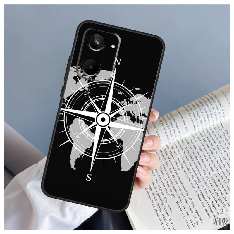 

Compass For Realme 15 10 11 13 12 14 Pro Plus C65 C67 C71 C63 C61 C55 C51 C53 C75 GT6 GT7 Pro Case Realme 14 Pro Plus