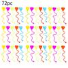36 Pack  Sticky Hands Toys  Hearts Sticky Stretchy Toys