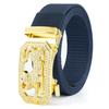 Zodiac Tiger Nytt Nylon Automatisk Spenne Herrebelte 3,5 cm Personalisert Innlagt Legeringsspenne Belte