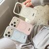 Koreanischer Stil Polka Dot Magnetische Hülle für iPhone 17 Pro Max, Apple 16/15/14 Doppelschicht-Design