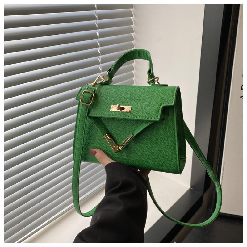 Popular Solid Color Women's Bags Hundred Crossbody Bags Premium Sense Handbags Female