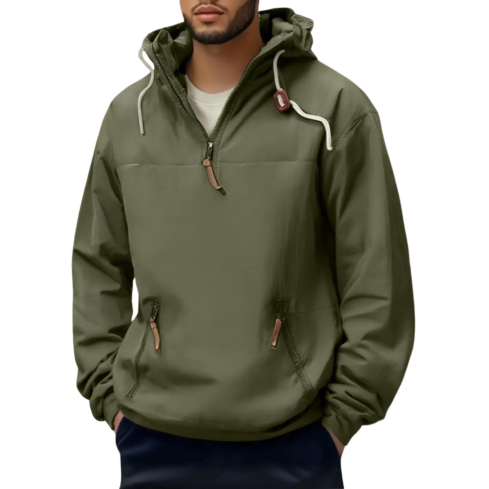 

Мужская толстовка с капюшоном, толстовка контрастного цвета, спортивная повседневная куртка XXL