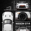 1/32 Adatto per GTR R35 50th Anniversary Mold Toys Car Toys Modelli di auto Giocattoli in metallo Serie di auto Giocattoli pullback per bambini