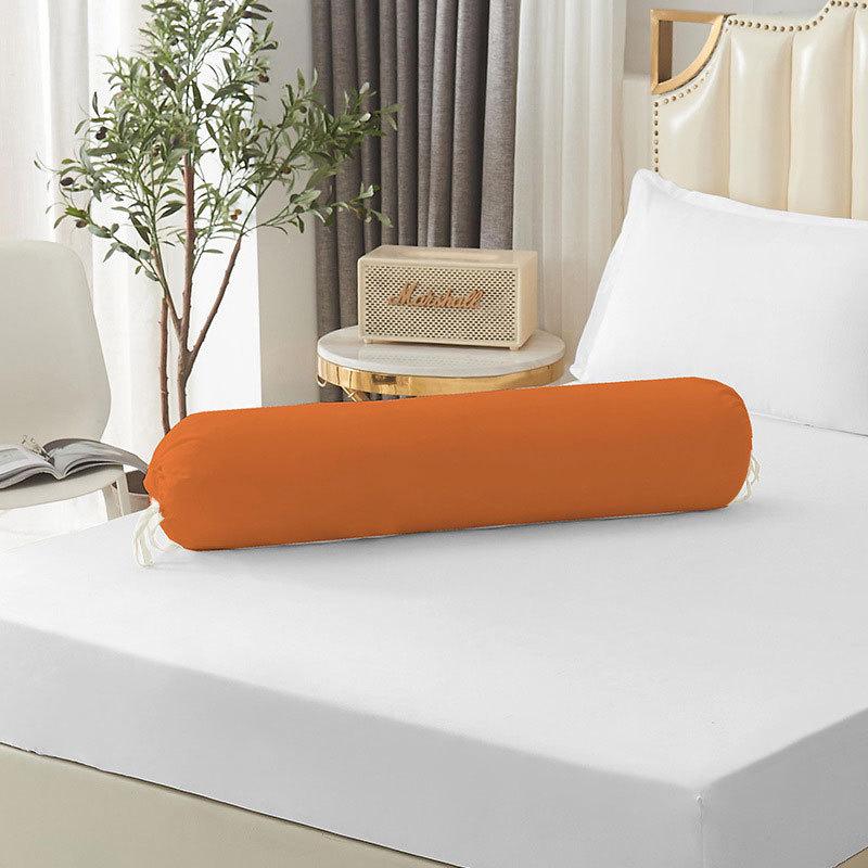 Solid Color Cylindrical Body Pillowcase for Hotels