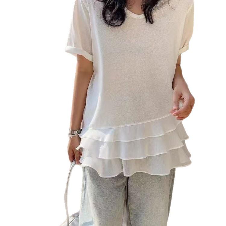 2026 Summer French Style Loose-Fit Slimming Women's T-Shirt