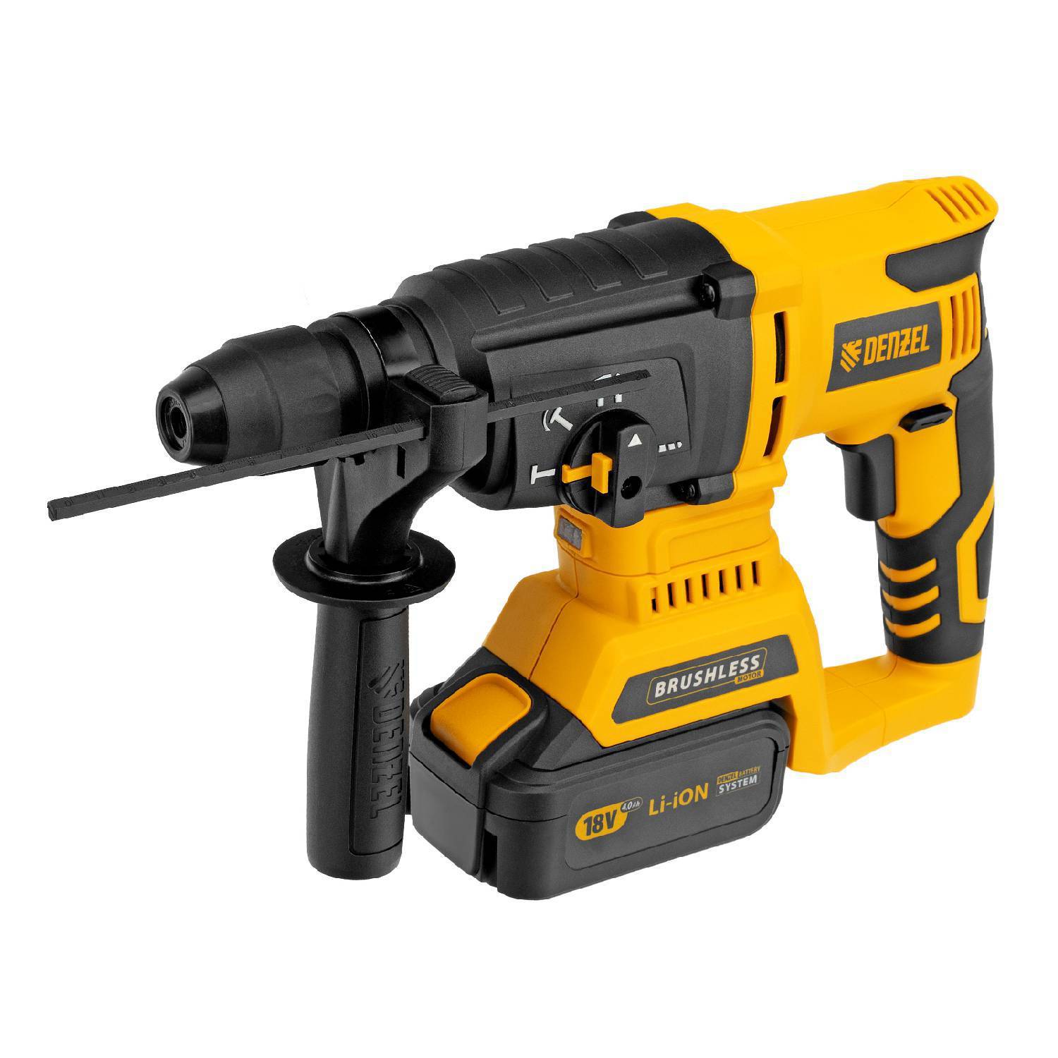 

Аккумуляторная ударная дрель Denzel Blrh-ib-26, литий-ионная, 18 В