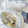 Women Lace Bow Makeup Bag Portable Cosmetic Bag Cute Travel Storage Bag Large Capacity Toiletry Pouch Female