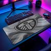 Leeds United Football Pattern Mouse Pad Non?Slip Rubber Base Gaming Mousepad For Desk Office Home