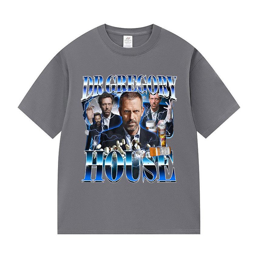 Dr Gregory House Md Funny Meme Tee Shirt Unisexs Women Vintage High Quality Fashion Tshirt Summer 100 Cotton Oversized T Shirts