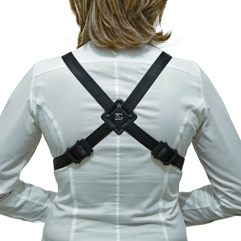 BG HARNESS Harness Saxophon Größe Karabinerhaken S41SH Alt/Tenor (DAMEN)
