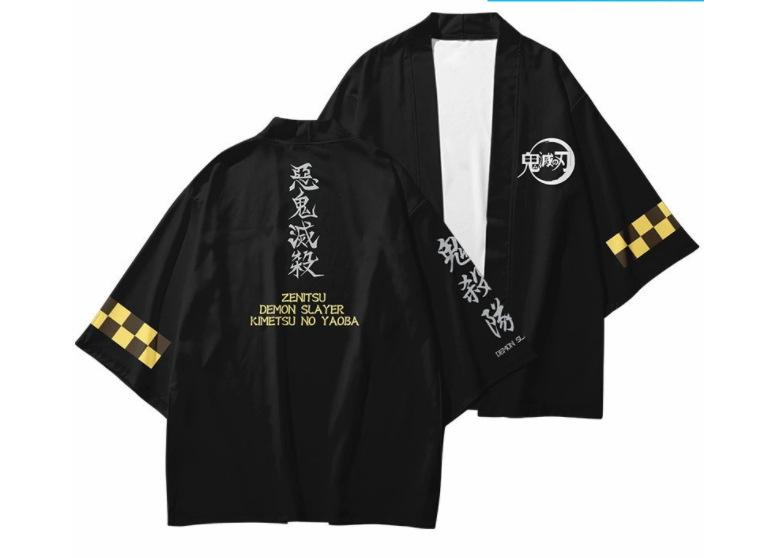 Sun Man Ghost Destroyer Blade Kimono Cloak Couple Casual Jacket 3D Digital Printing Cardigan Sunscreen Clothing