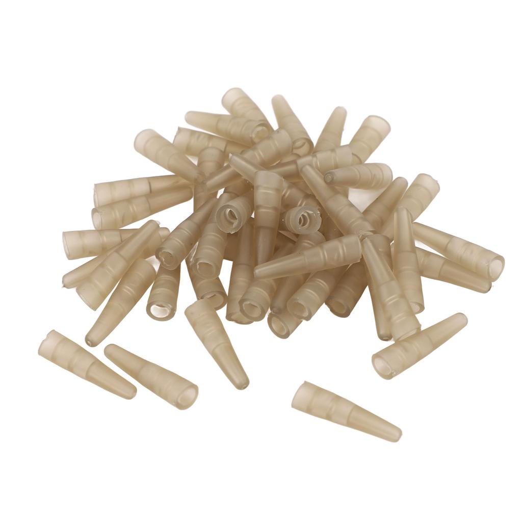 50pcs Carp Fishing Hose Replacement Carp Fishing Hook Sleeve Rubber Hose Accessories