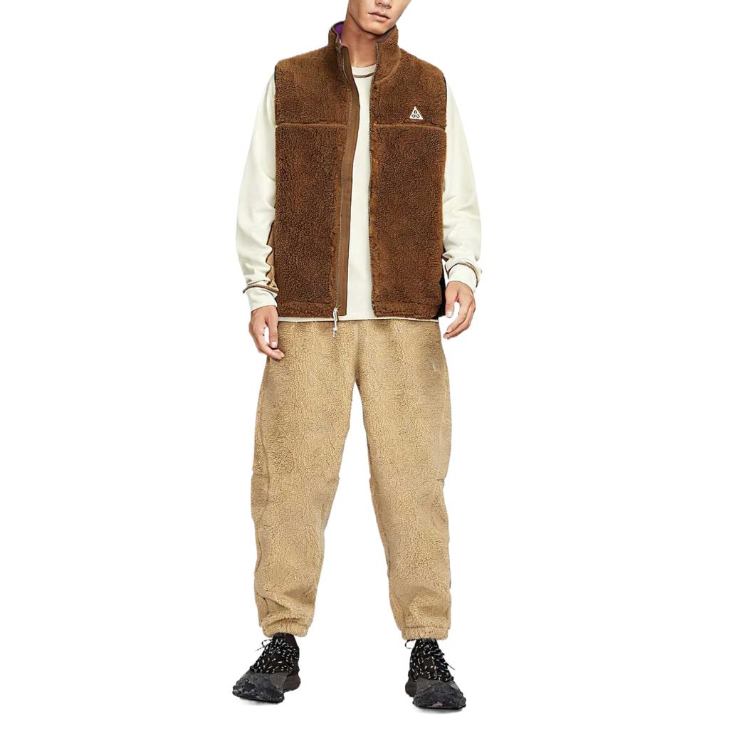 Nike ACG Therma-FIT ADV Comfortable Loose Warm Vest Men Vests Moss-Brown HV1113-235