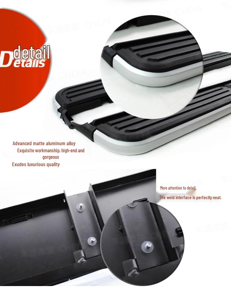 Side Steps & Foot Pedals for Land Rover Discovery 4 & Freelander 2