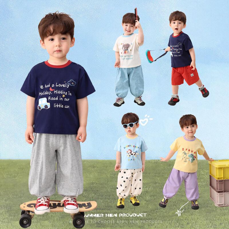 

LUSON Baby Boys 3D Doll Summer T-Shirt 90