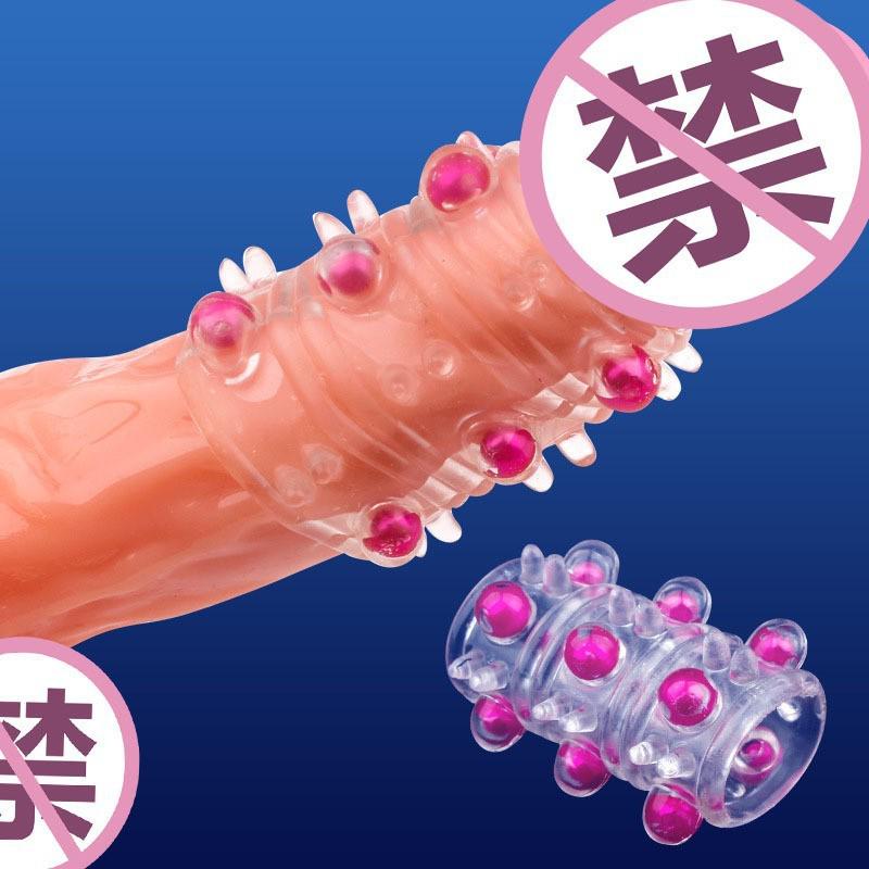 Dragon Ball Crystal Cock Ring - Wolf Tooth Design for Men