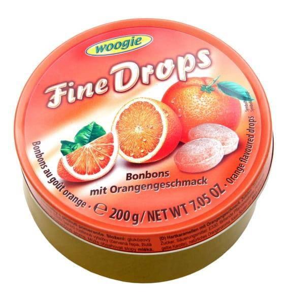 SuperMerchantEU Woogie Oranje Snoepjes In Een Blik 200g