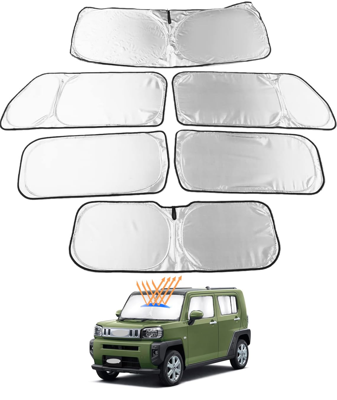 

Insulation Compatible with Daihatsu Taft Full set of including and Ideal for car and Features include UV and a Easy installation and Includes 6