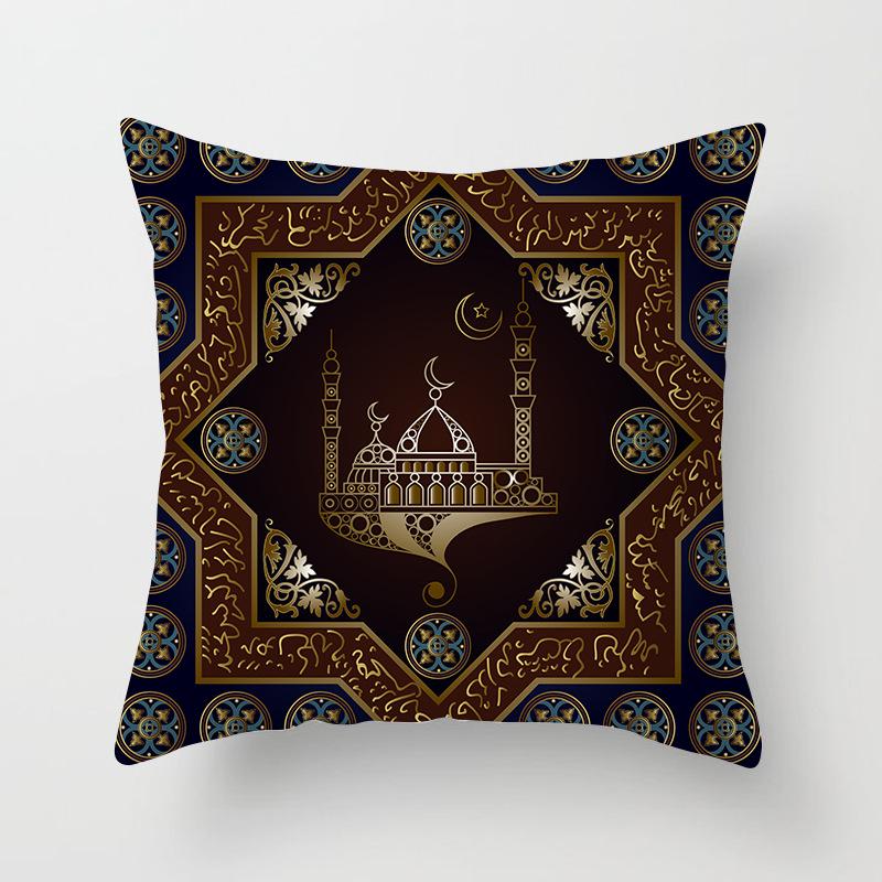 Holiday Throw Pillow Cover Home Textile Decorative Square Soft Sofa Waist Pillow Seat Covers Digital Print Cushion Case 45x45cm