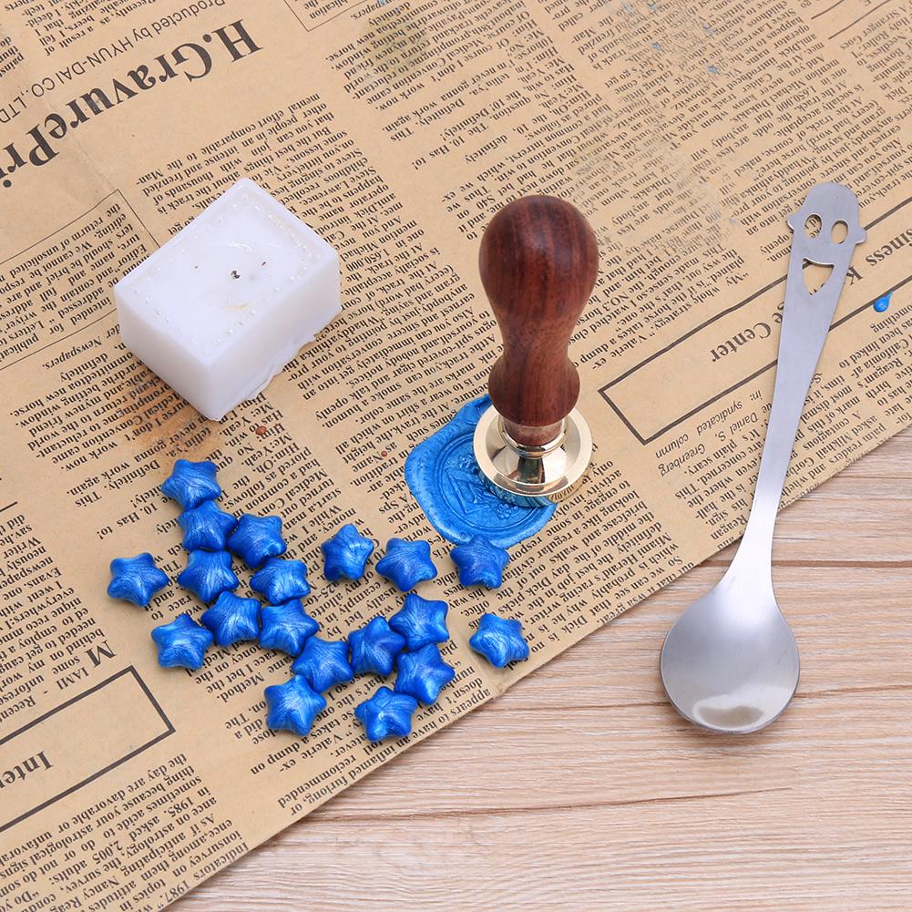 Retro Wood Stamp Classic Sealing Wax Seal Vintage DIY Stamp Gift Post Decor