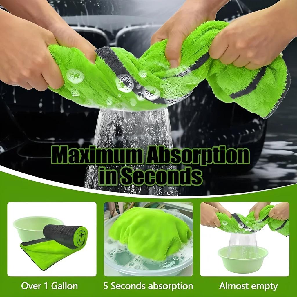 Microfiber Car Wash Towel Large Car Quick Drying Cloth Super Absorbent Car Window Cleaning Towel Car Detailing Rags