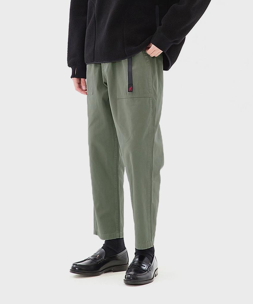 Geulamichi Loose Tapered Pants Khaki Grey