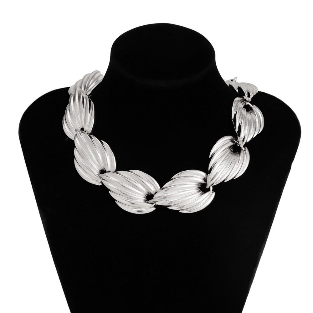 Fashion Shell Splicing Chokers Necklaces Punk Shell Clavicle Chain  Holiday