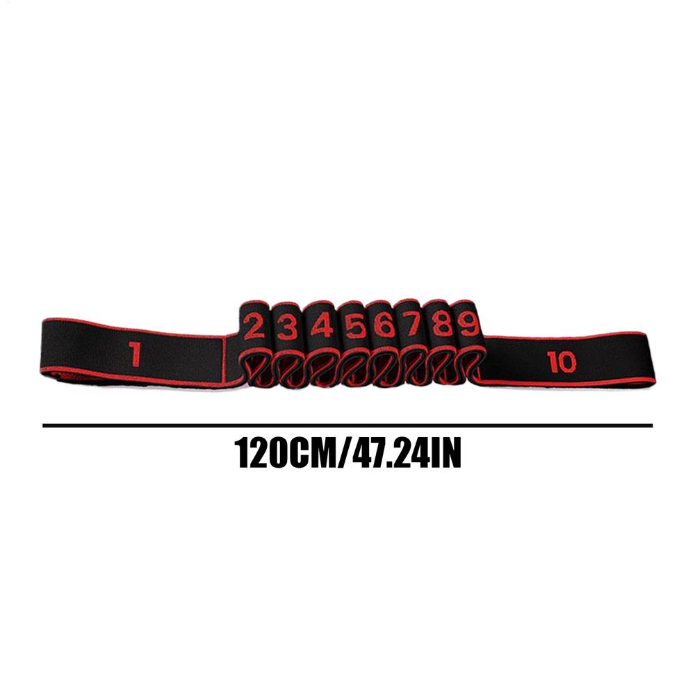 

Workout Bands Multi-Functional Slimming Resistance Band Yoga Strap Elastic Exercise Bands for Latin Dance Pilates Gymnastics