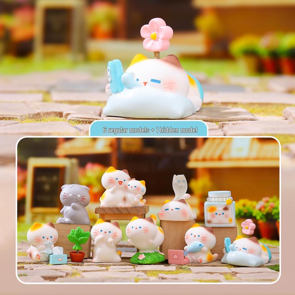 Guochao Hanfu Girl Figurine: Spring Breeze Blind Box Collectible – Dreamy Decor & Gift