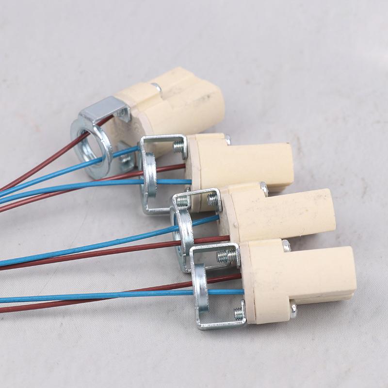 10/20Pcs G9 Light Bulb Socket Ceramic Lamp Base Holder Connector Led Halogen Light Led Lamp Bulb Holder Base Fixture