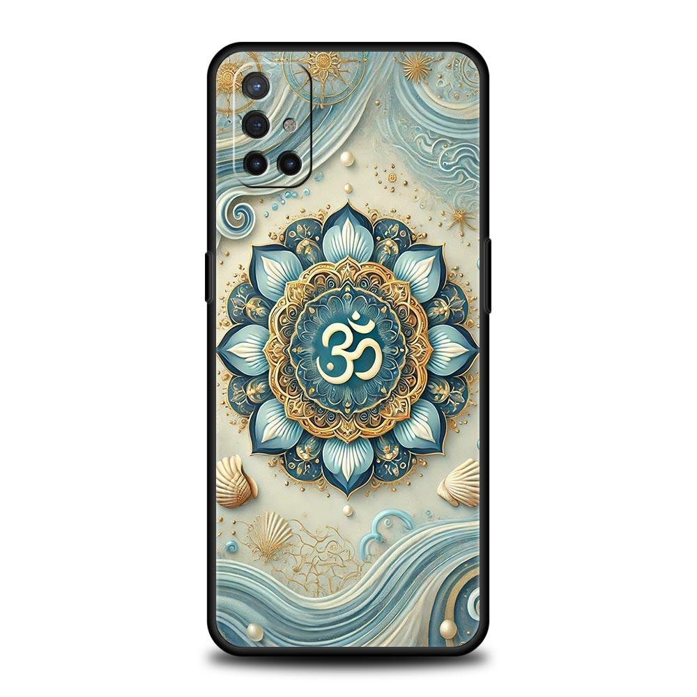 Phone Case For Oneplus 13R 13 12 10T 11 R10 Nord N100 N200 N10 9 9R CE 2 3 Z Pro Lite 5G Soft TPU Cover Indian Pattern Mandala