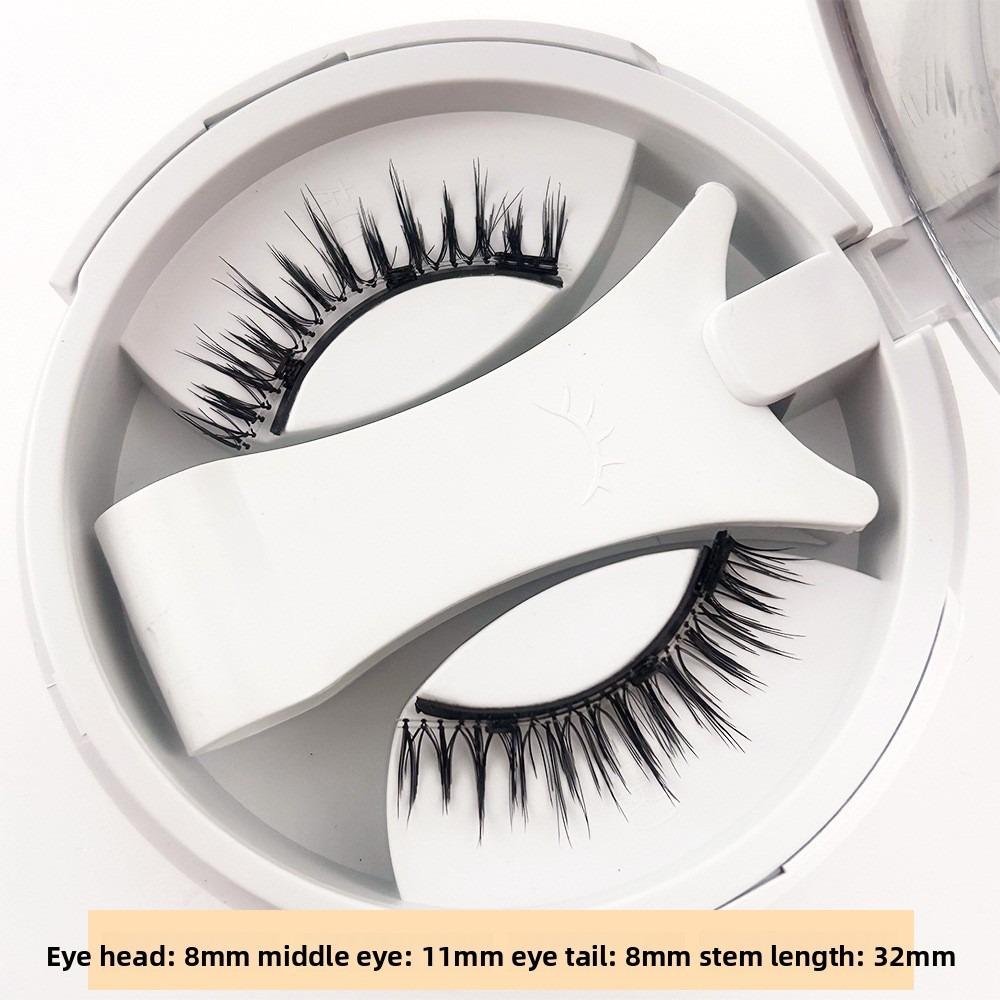 No Glue Required Magnetic Eyelashes with Applicator Magnetic False Eyelashes  Women Girls