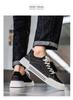Scarpe casual da uomo in denim a taglio basso, taglia grande, stile coreano, versatili scarpe da skate per primavera e autunno