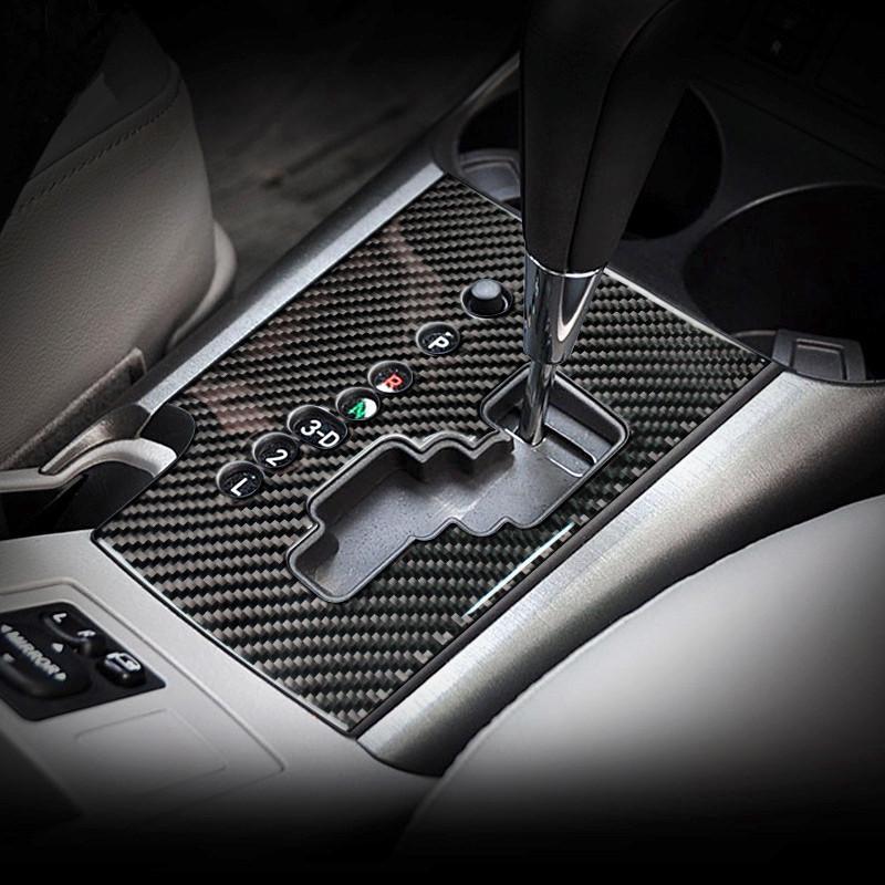 Carbon Fiber Car Interior Decoration Cover Trim Decal Stickers For Toyota RAV4 2006-2013 Dashboard Panel Car Inner