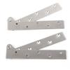 2Pcs Stainless Steel Hinge 180 Degrees Rotation Door Shaft Hinge Furniture Hardware Accessories