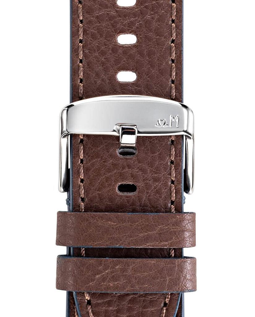 MORELLATO Cowhide Leather Watch Water Resistant for Includes Replacement Tool X5394D14034024 Strap, Paragliding, 24mm, Brown, [Officially Imported]