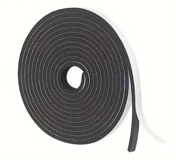 

4M Foam Self-adhesive Door Window Sealing Strip Wearable Sliding Dustproof Sponge Strip Soundproof Home Insulation sealing tape 15mm&4m