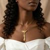 Simple Atmospheric Retro Elegant Chinese Style Phoenix Necklace