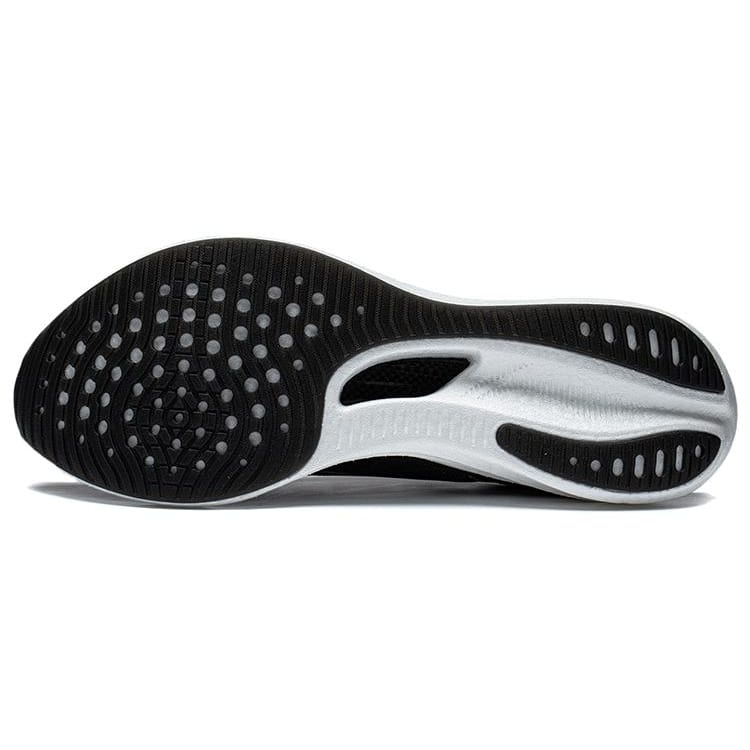Li Ning Feidian 3 Challenger Fabric Abrasion Resistant Breathable Low Top Marathon Running Shoes Men's Black ARMT037-3