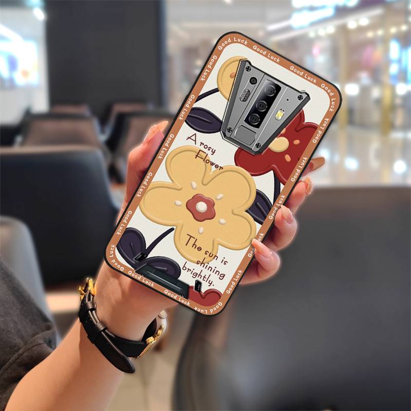 Soft Case Full Wrap Phone Case For Blackview BV6900 Back Cover Anti-dust Cute Silicone TPU Dirt-resistant Cartoon Cover