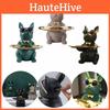 Nordische Bulldogge Skulptur Hund Statue Schmuck Münzaufbewahrung Tisch Geschenk Dekoration
