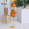 Premi Divertenti per la Classe, Penne a Sfera in Plastica con Struzzo Cartone Animato, Penna Divertente Autoportante, Punta da 0.5mm, Giocattoli Creativi da Scrivania, Scrittura Peluche